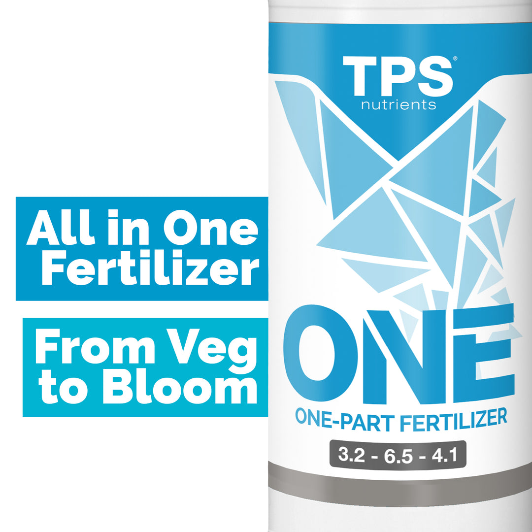 all in one fertilizer for weed plants TPS NUTRIENTS One Liquid One Part Plant Nutrient from Veg to Bloom, for Lush Growth and Dense Flowers, 1 Gallon (128 oz)