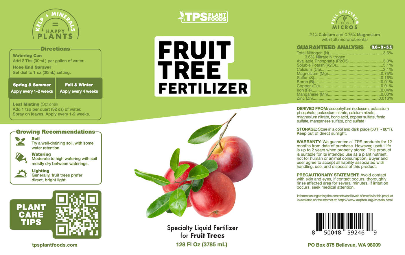 Fruit Tree Fertilizer TPS Nutrients fruit-tree-fertilizer-tps-nutrients