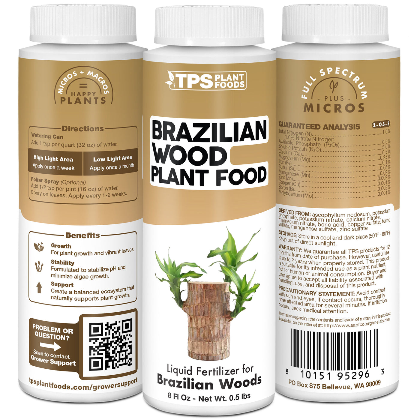 Brazilian Wood Plant Food