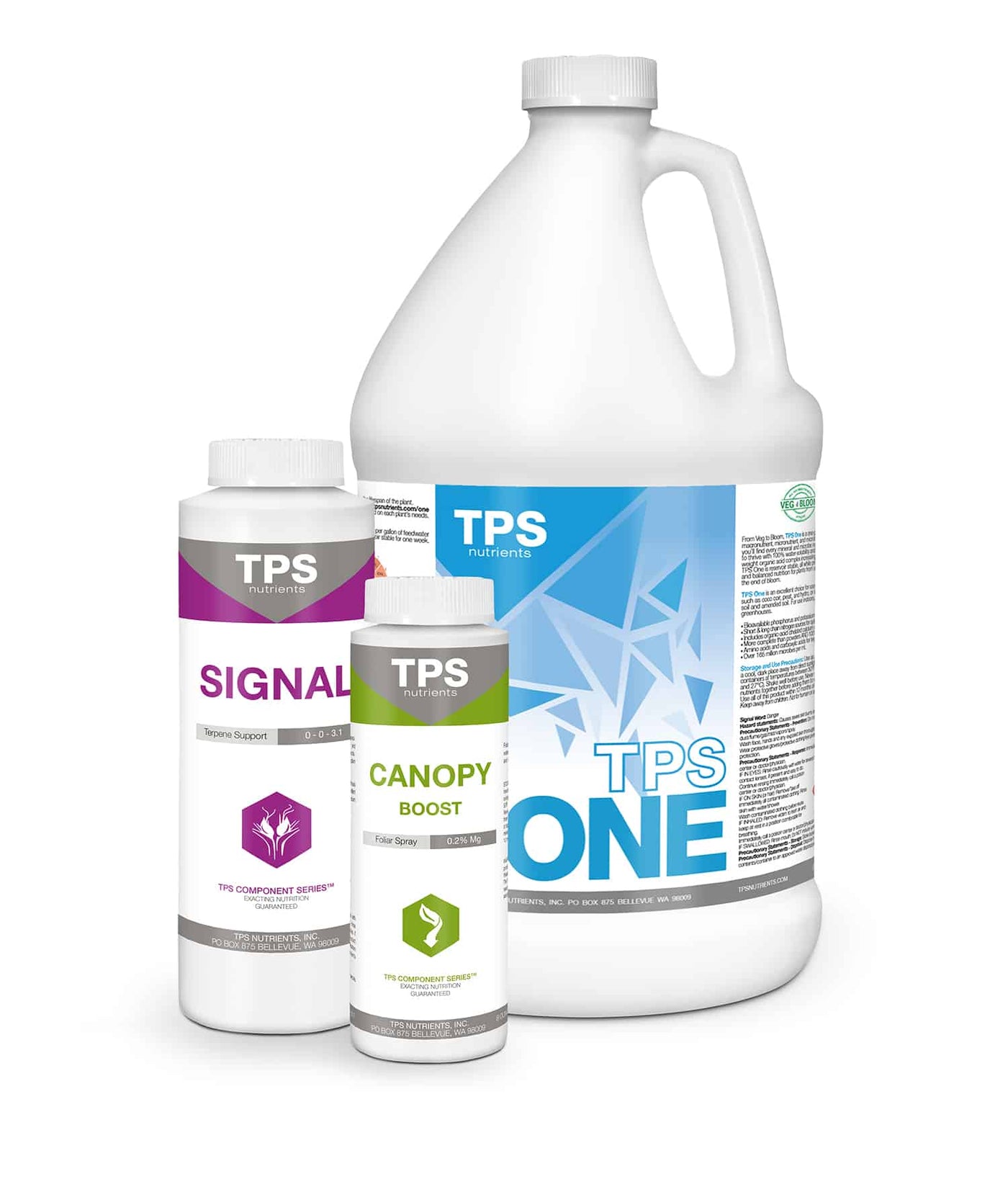 TPS One Pro Kit All Bottles